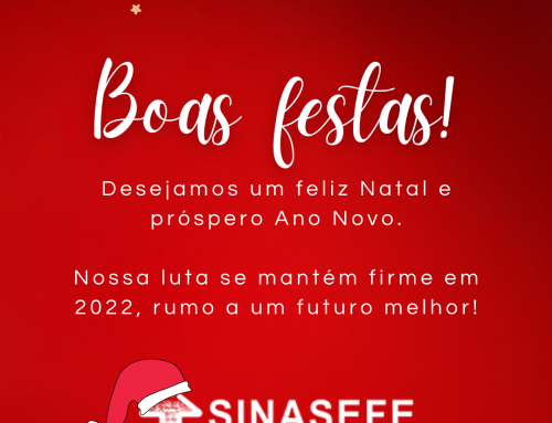 Boas Festas! Que 2022 fortaleça nossa luta